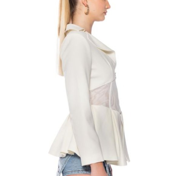 Mila Corseted Peplum Blazer - Picture 3 of 3